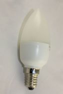 E14 Candle Light 5w Ceramic Base Milky Lens Warm White Dimmable